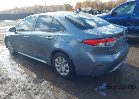 2020 Toyota Corolla Le z USA, uszkodzony, nr VIN JTDEPRAEXLJ031805